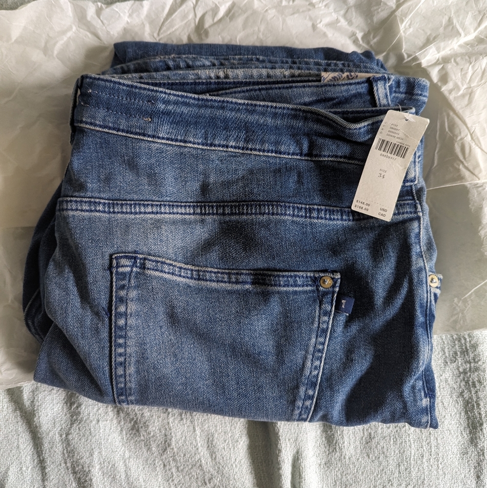 ANTHROPOLOGIE PILCRO THE ICON HIGH WAIST FLARE JEANS • SIZE 34 - Picture 3 of 10